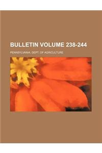 Bulletin Volume 238-244