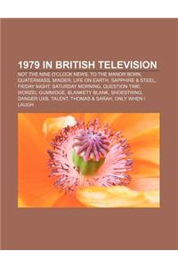 1979 in British Television