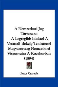 A Nemzetkozi Jog Tortenete