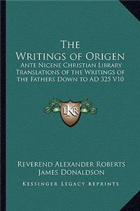 Writings of Origen