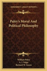 Paley's Moral and Political Philosophy