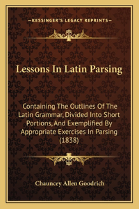 Lessons in Latin Parsing