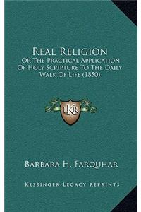 Real Religion