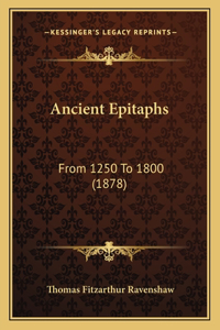 Ancient Epitaphs