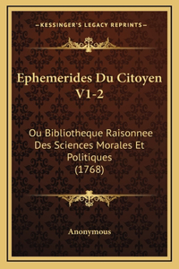 Ephemerides Du Citoyen V1-2