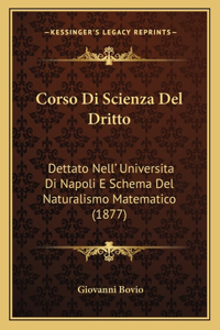 Corso Di Scienza Del Dritto