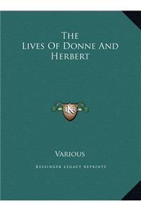 The Lives of Donne and Herbert the Lives of Donne and Herbert