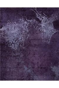 Distressed Sangria Composition Notebook - Large Ruled Notebook - 8x10 Lined Notebook (Softcover Journal / Notebook / Diary)