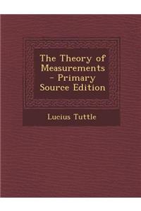 Theory of Measurements