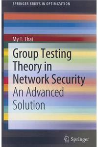 Group Testing Theory in Network Security