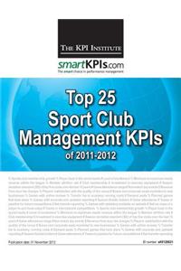 Top 25 Sport Club Management KPIs of 2011-2012