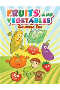 Fruits and Vegetables Coloring Fun