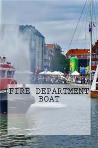 Fire Department Boat