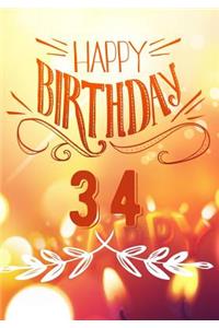 Happy Birthday 34