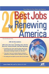 200 Best Jobs for Renewing America