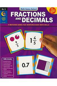 Fractions and Decimals, Grade 3