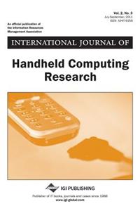 International Journal of Handheld Computing Research (Vol. 2, No. 3)