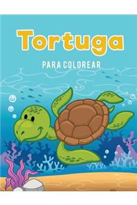 Tortuga para colorear