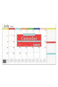 Cal 2020-Rainbow Blocks Desk Pad
