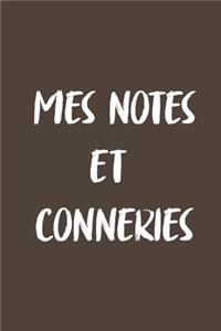 Mes notes et conneries