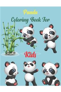 Panda Coloring Book For Kids