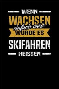 Notizbuch für Wachser und Skitechniker