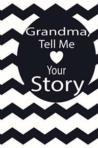 grandma, tell me your story: A guided journal to tell me your memories, keepsake questions.This is a great gift to mom, grandma, nana, aunt and auntie from family members, grand