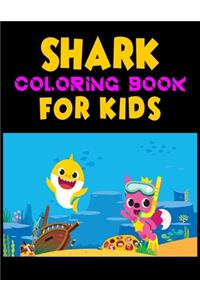 Shark Coloring Book For kids