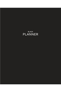 Undated Black Planner