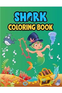 Shark Coloring Book