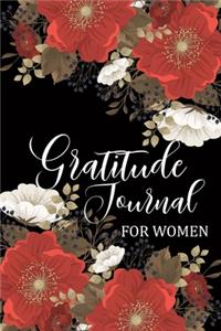 Gratitude journal for women.