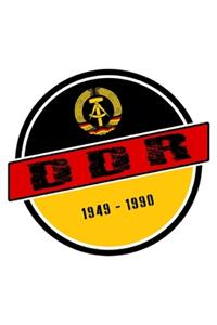 DDR Flaggen Notizbuch