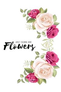 Flowers Coloring Books for Adults Relaxation