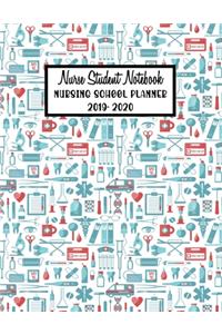 Nursing Student Notebook Nursing School Planner 2019-2020