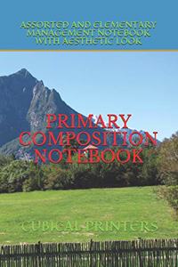 Primary Composition Notebook