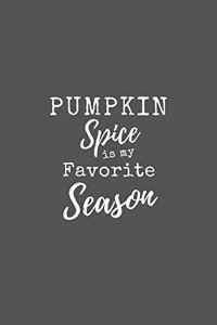 Pumpkin Spice Is My Favorite Season