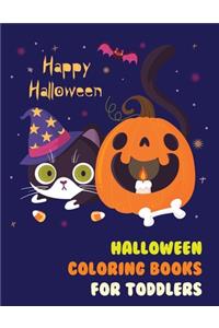 Happy Halloween Coloring Books For Toddlers