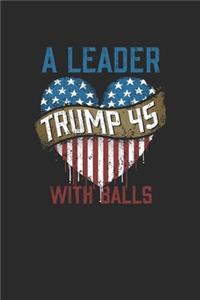 Trump 45 A Leader With Balls