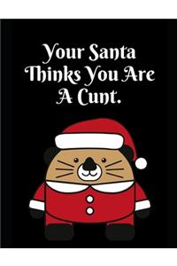 Your Santa Thinks You Are A Cunt