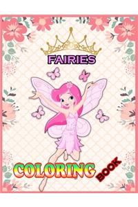 Fairies Coloring Book