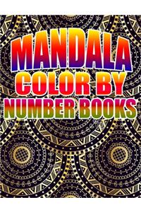 Mandala Color by Number Books