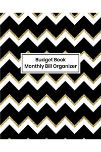 Budget Book Monthly Bill Organizer
