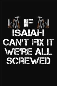 If Isaiah Can't Fix It We're All Screwed