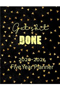 Get Shit Done 2020-2024 Five Year Planner