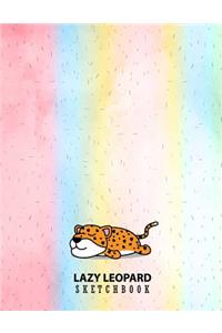 Lazy leopard Sketchbook