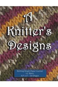 Knitting Graph Paper Journal. 2