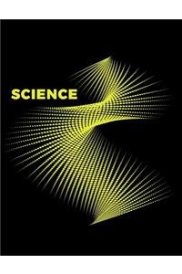 Yellow Optical Illusion Composition Book
