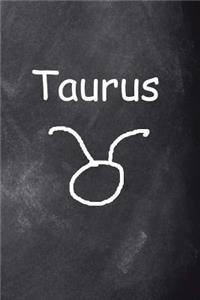 2019 Daily Planner Taurus Symbol Zodiac Sign Horoscope Chalkboard 384 Pages