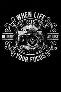 When Life Gets Blurry Adjust Your Focus