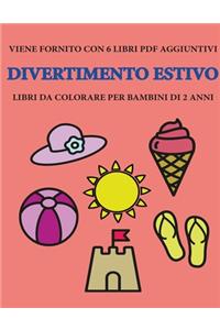 Libri da colorare per bambini di 2 anni (Divertimento estivo)